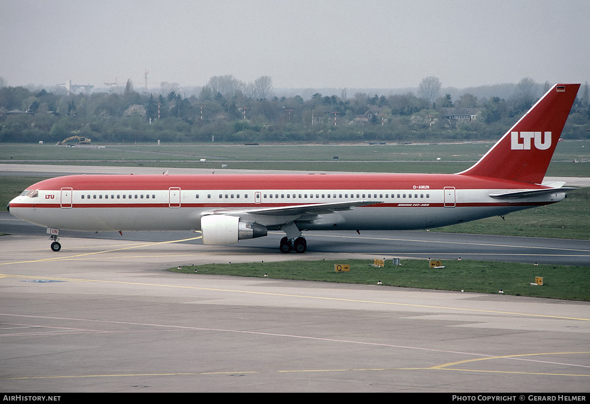 Aircraft Photo of D-AMUN | Boeing 767-3G5/ER | LTU - Lufttransport-Unternehmen | AirHistory.net #875269