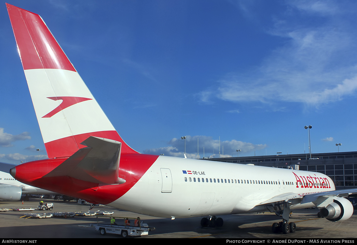Aircraft Photo of OE-LAE | Boeing 767-3Z9/ER | Austrian Airlines | AirHistory.net #875274