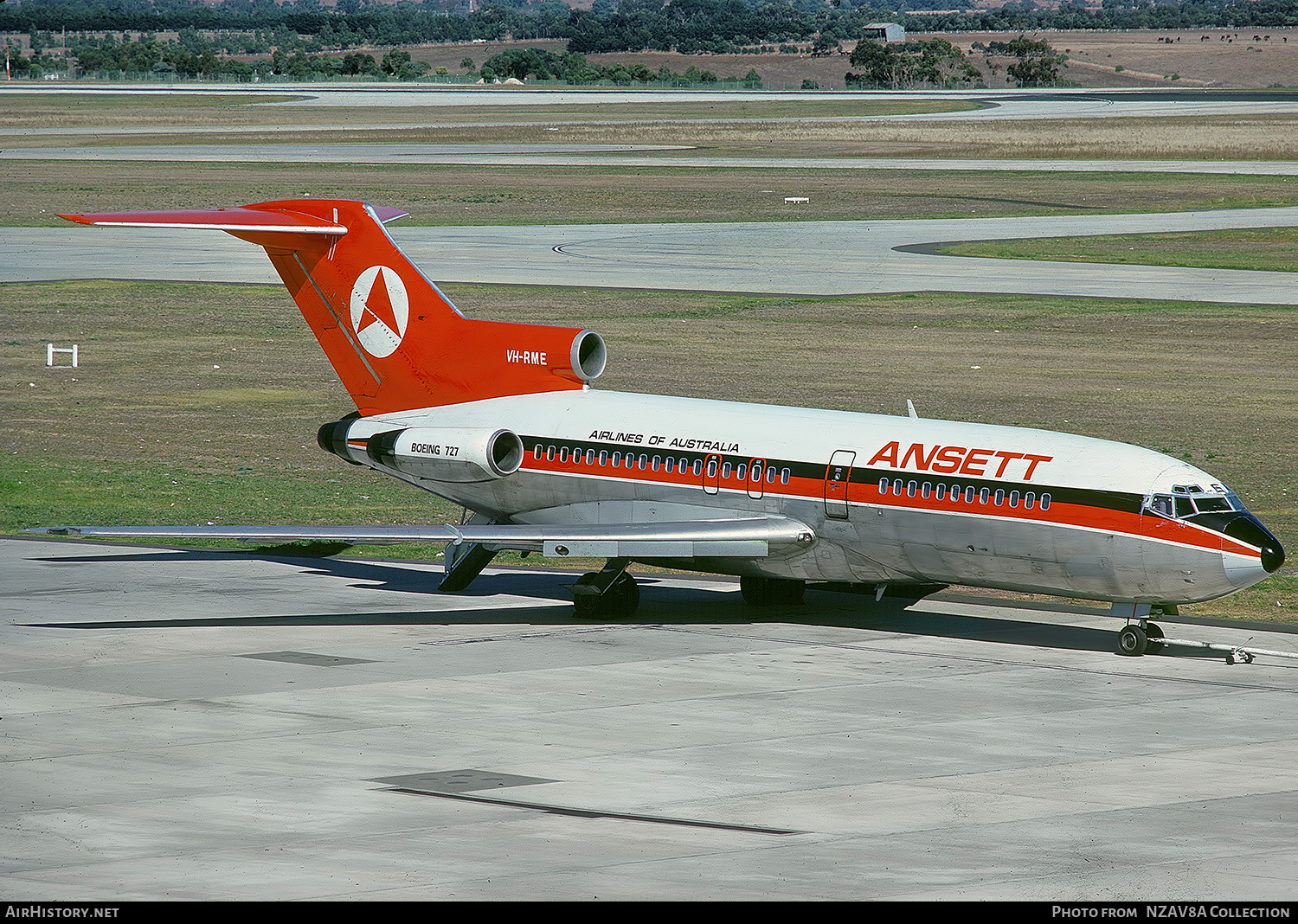 Aircraft Photo of VH-RME | Boeing 727-77 | Ansett Airlines of Australia | AirHistory.net #875288