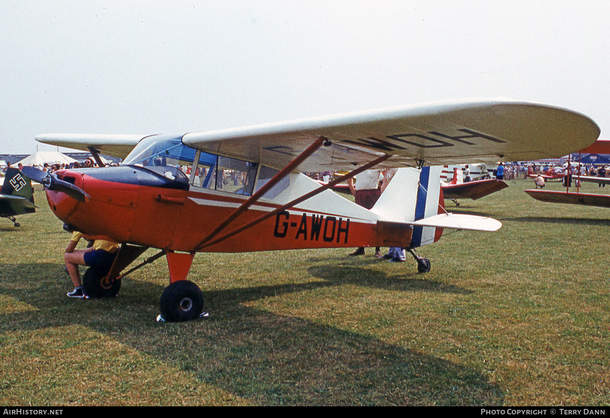 Aircraft Photo of G-AWOH | Piper PA-17 Vagabond | AirHistory.net #875301