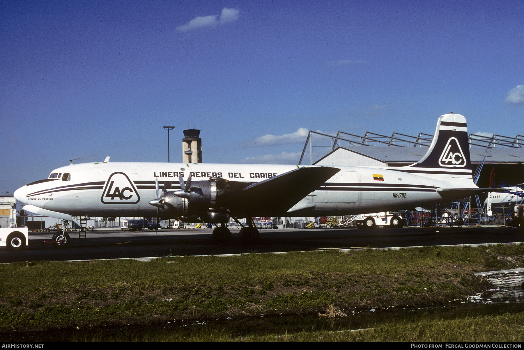 Aircraft Photo of HK-1702 | Douglas C-118A Liftmaster | LAC - Líneas Aéreas del Caribe | AirHistory.net #875306