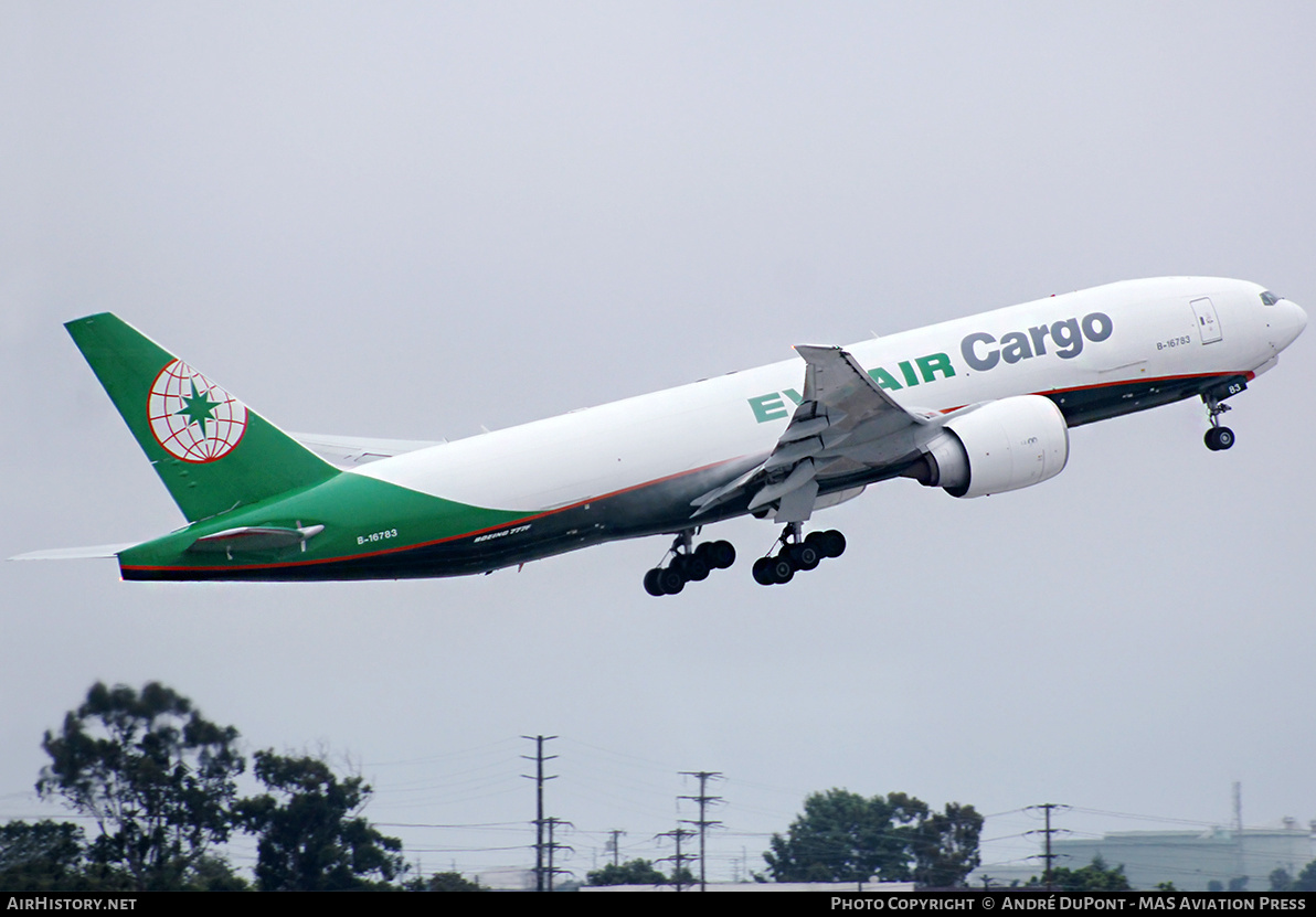 Aircraft Photo of B-16783 | Boeing 777-F | EVA Air Cargo | AirHistory.net #875323
