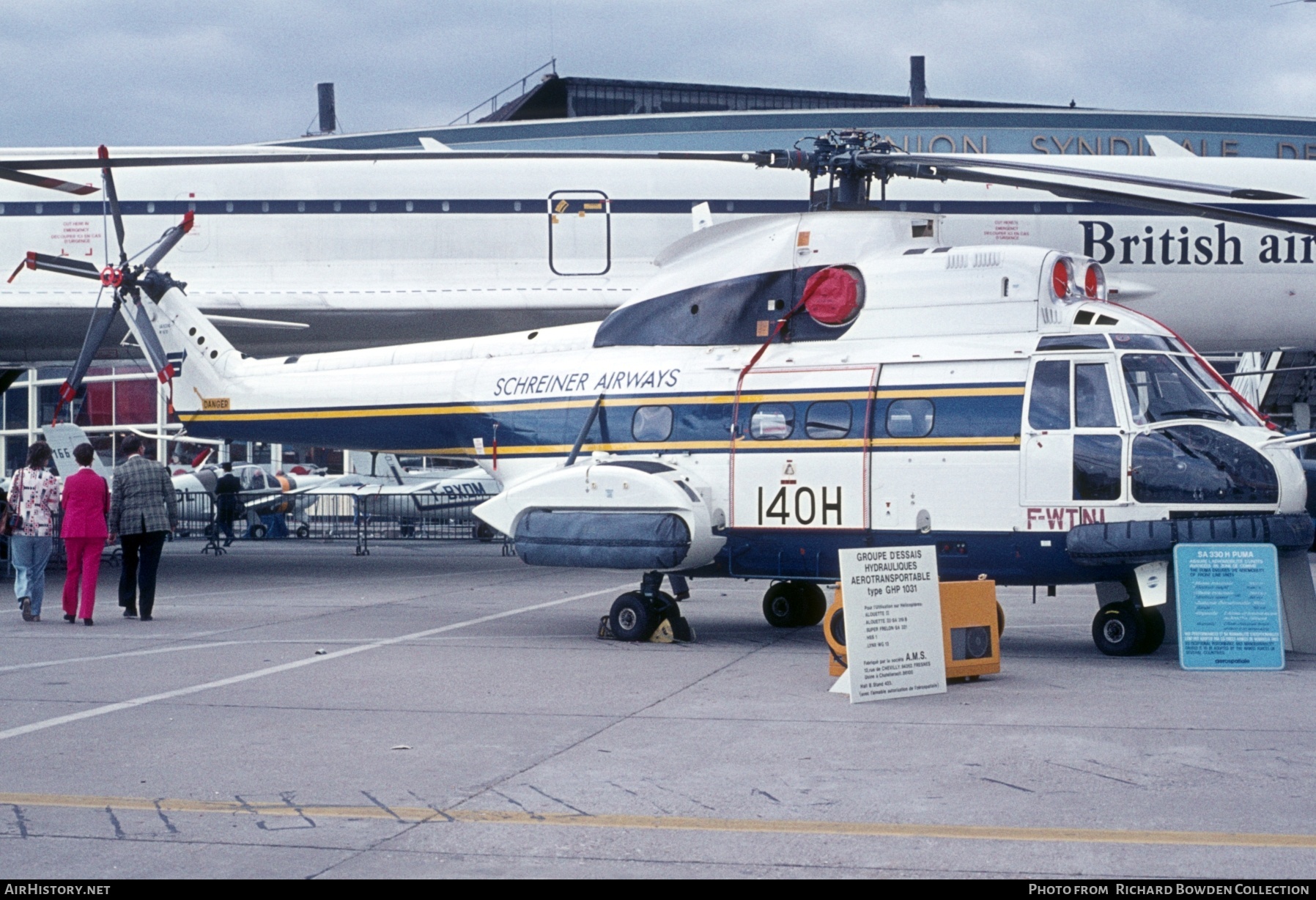 Aircraft Photo of F-WTNI | Aerospatiale SA-330G Puma | Schreiner Airways | AirHistory.net #875350