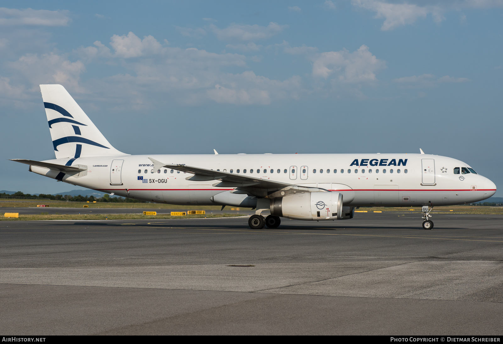 Aircraft Photo of SX-DGU | Airbus A320-232 | Aegean Airlines | AirHistory.net #875355