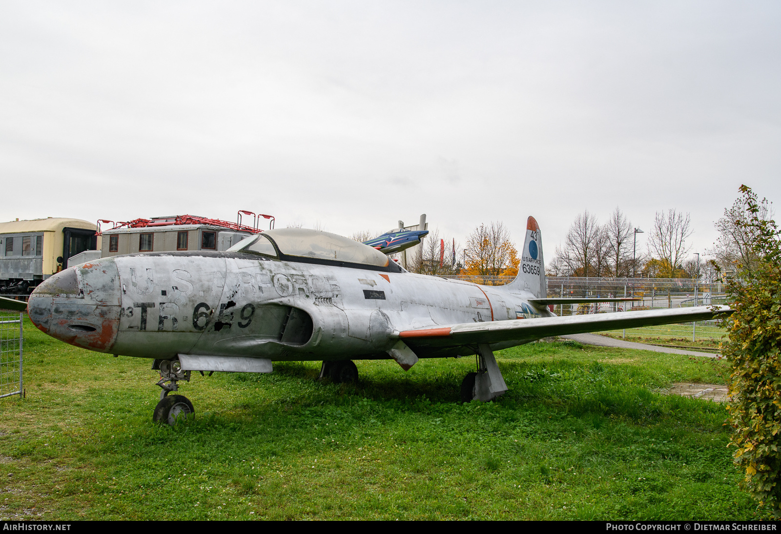 Aircraft Photo of 56-3659 / 63659 | Lockheed T-33A | USA - Air Force | AirHistory.net #875357
