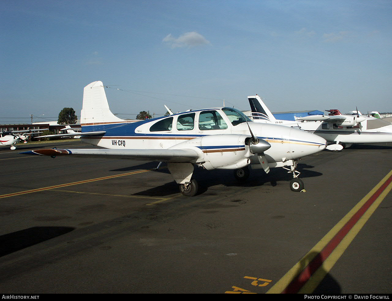Aircraft Photo of VH-CFQ | Beech D95A Travel Air | AirHistory.net #875367