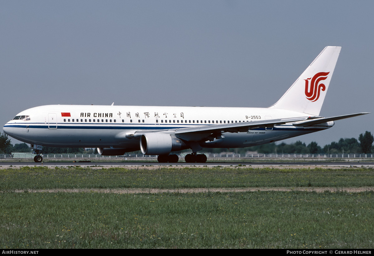 Aircraft Photo of B-2553 | Boeing 767-2J6/ER | Air China | AirHistory.net #875385