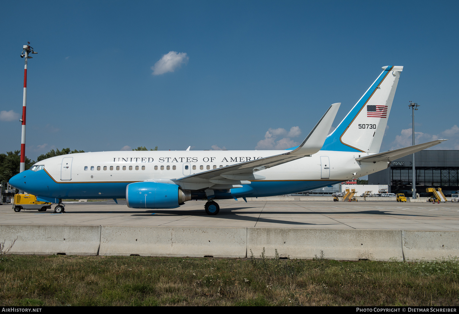 Aircraft Photo of 05-0730 / 50730 | Boeing C-40C | USA - Air Force | AirHistory.net #875406