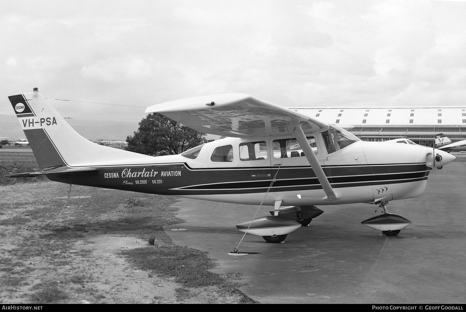 Aircraft Photo of VH-PSA | Cessna P206A Super Skylane | Chartair | AirHistory.net #875429