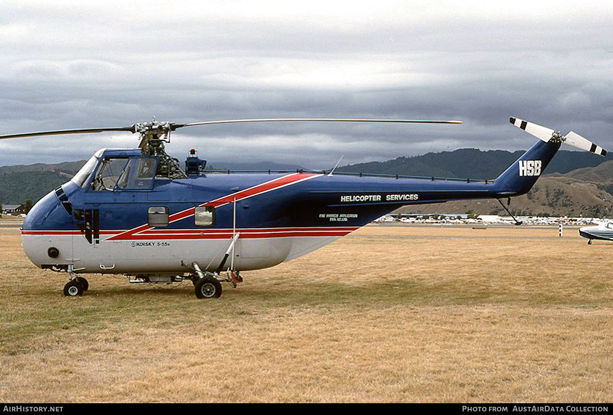 Aircraft Photo of ZK-HSB / HSB | Sikorsky S-55B | Helicopter Services | AirHistory.net #875430