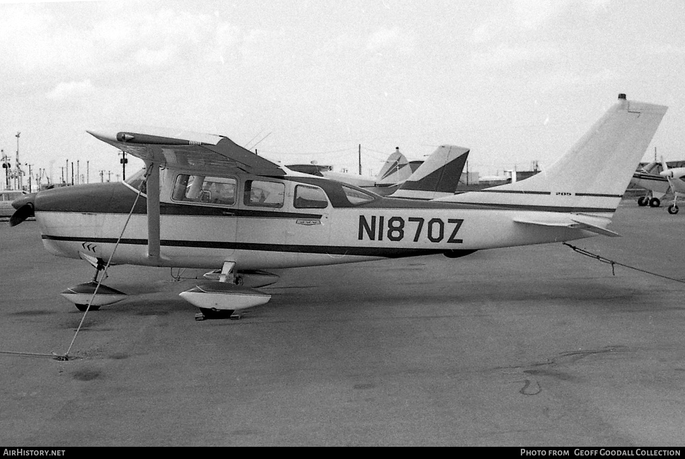 Aircraft Photo of N1870Z | Cessna 205 | AirHistory.net #875436