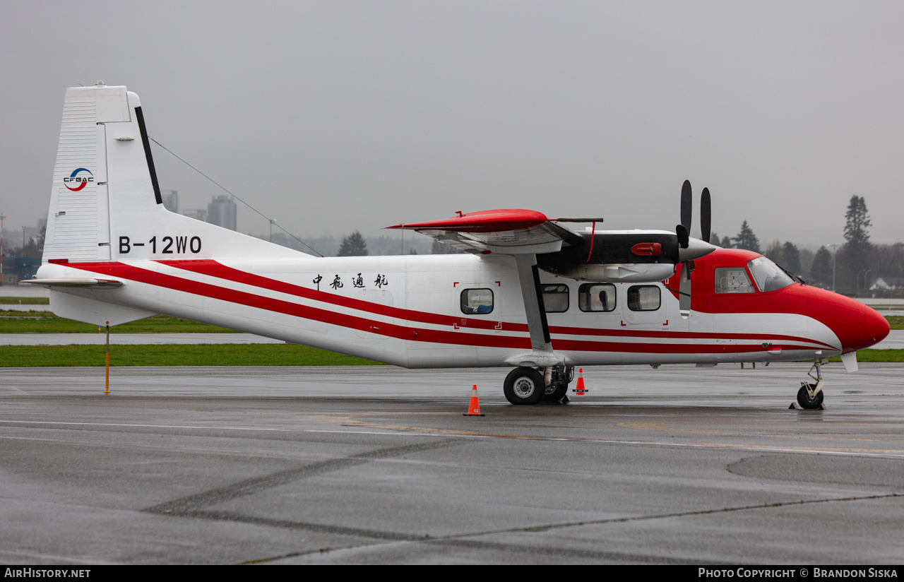 Aircraft Photo of B-12W0 | Harbin Y12E | CFGAC - China Flight General Aviation Company | AirHistory.net #875445