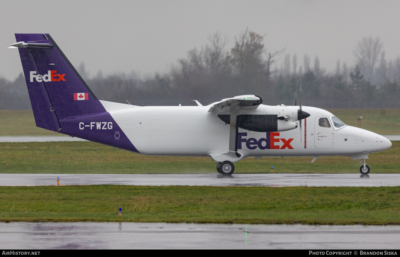 Aircraft Photo of C-FWZG | Cessna 408 Skycourier | Fedex - Federal Express | AirHistory.net #875446