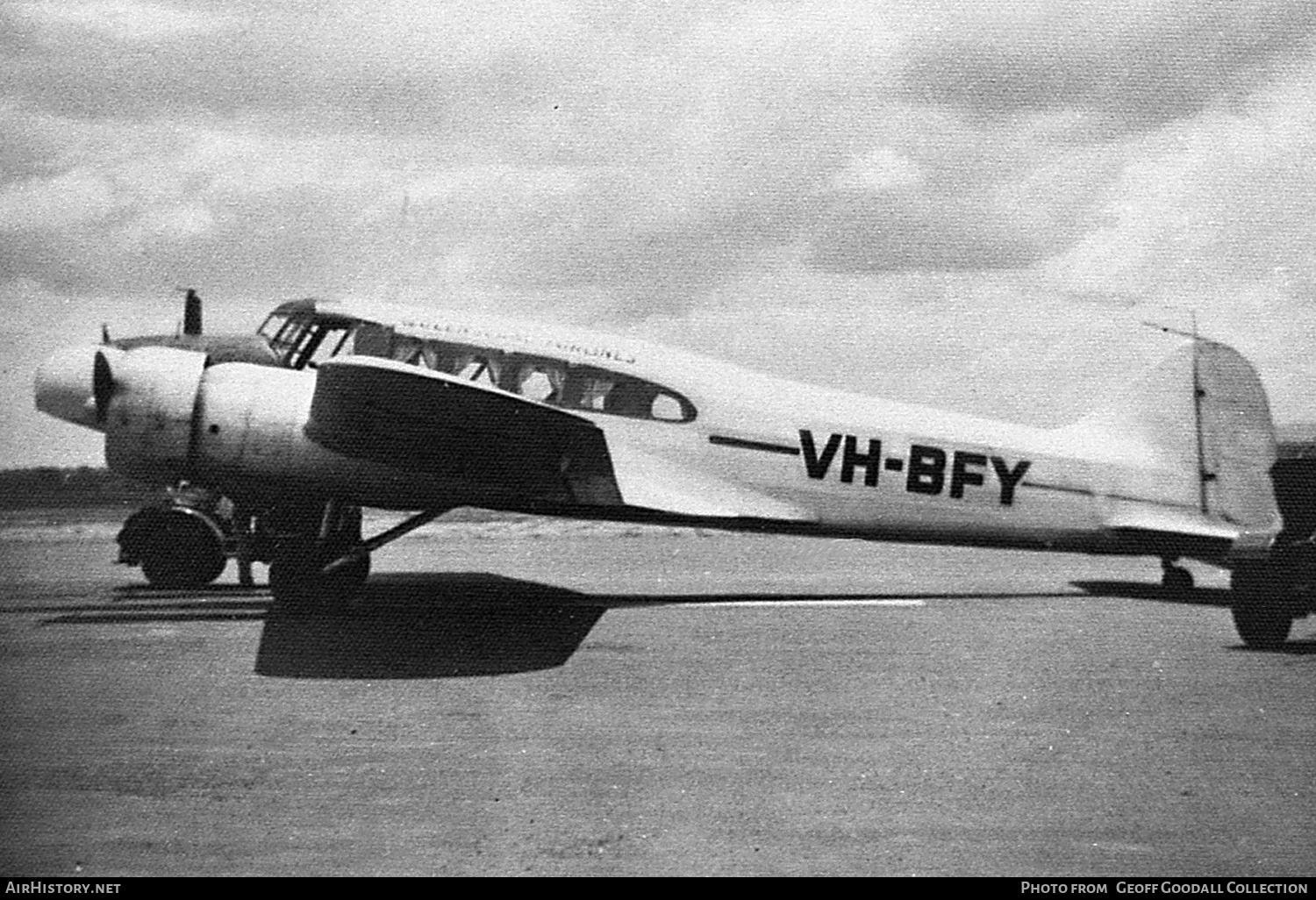 Aircraft Photo of VH-BFY | Avro 652A Anson I | Queensland Airlines - QAL | AirHistory.net #875460