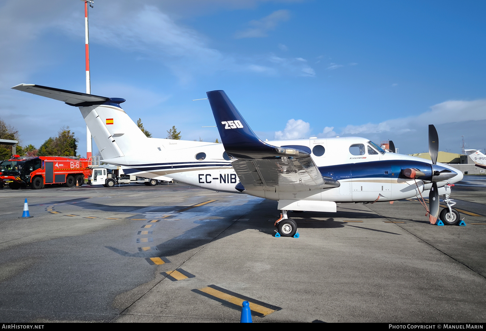 Aircraft Photo of EC-NIB | Beech B200/GTO Super King Air | AirHistory.net #875467