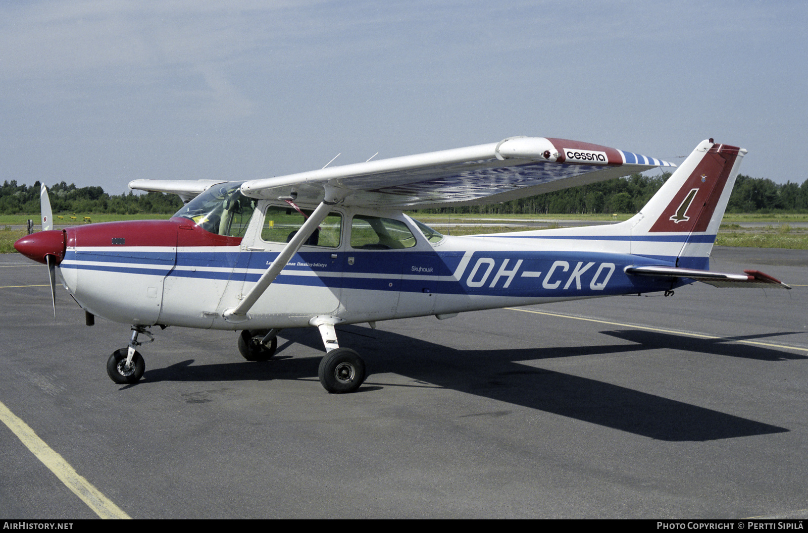 Aircraft Photo of OH-CKQ | Cessna 172M Skyhawk | Lappeenrannan Ilmailuyhdistys | AirHistory.net #875476