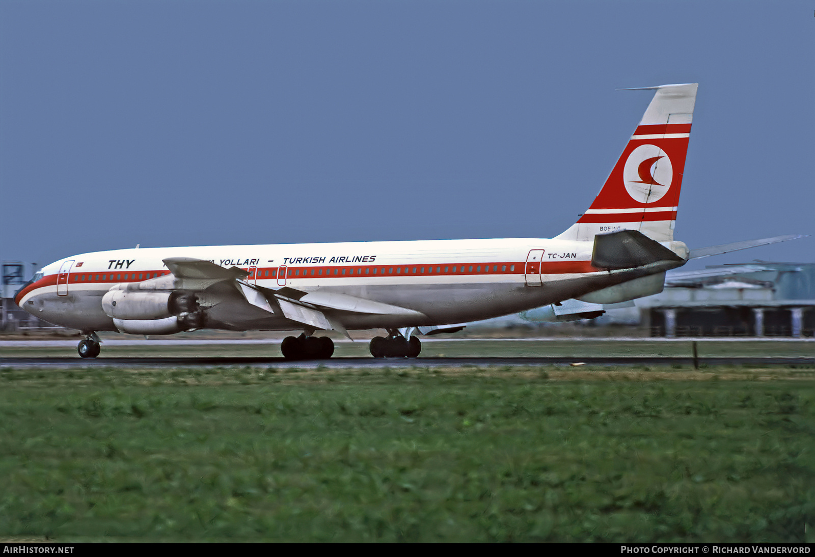 Aircraft Photo of TC-JAN | Boeing 707-321 | THY Türk Hava Yolları - Turkish Airlines | AirHistory.net #875478