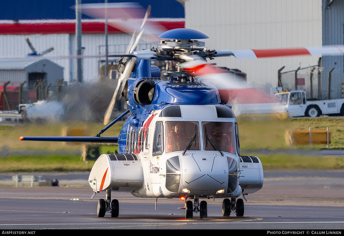 Aircraft Photo of G-CICH | Sikorsky S-92A | Bristow Helicopters | AirHistory.net #875486