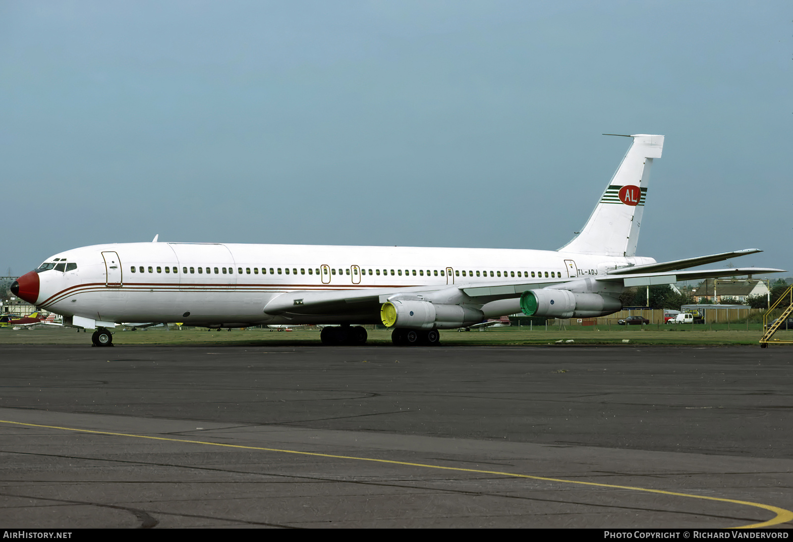 Aircraft Photo of TL-ADJ | Boeing 707-329C | Africa Lines | AirHistory.net #875499