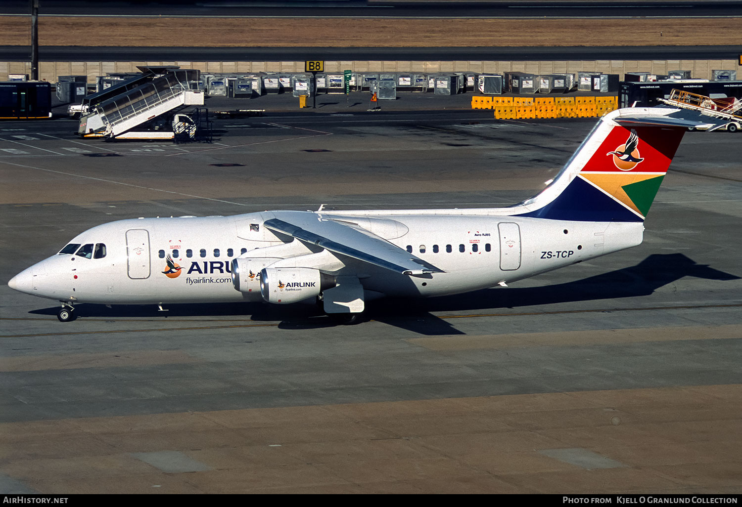 Aircraft Photo of ZS-TCP | BAE Systems Avro 146-RJ85 | Airlink | AirHistory.net #875508