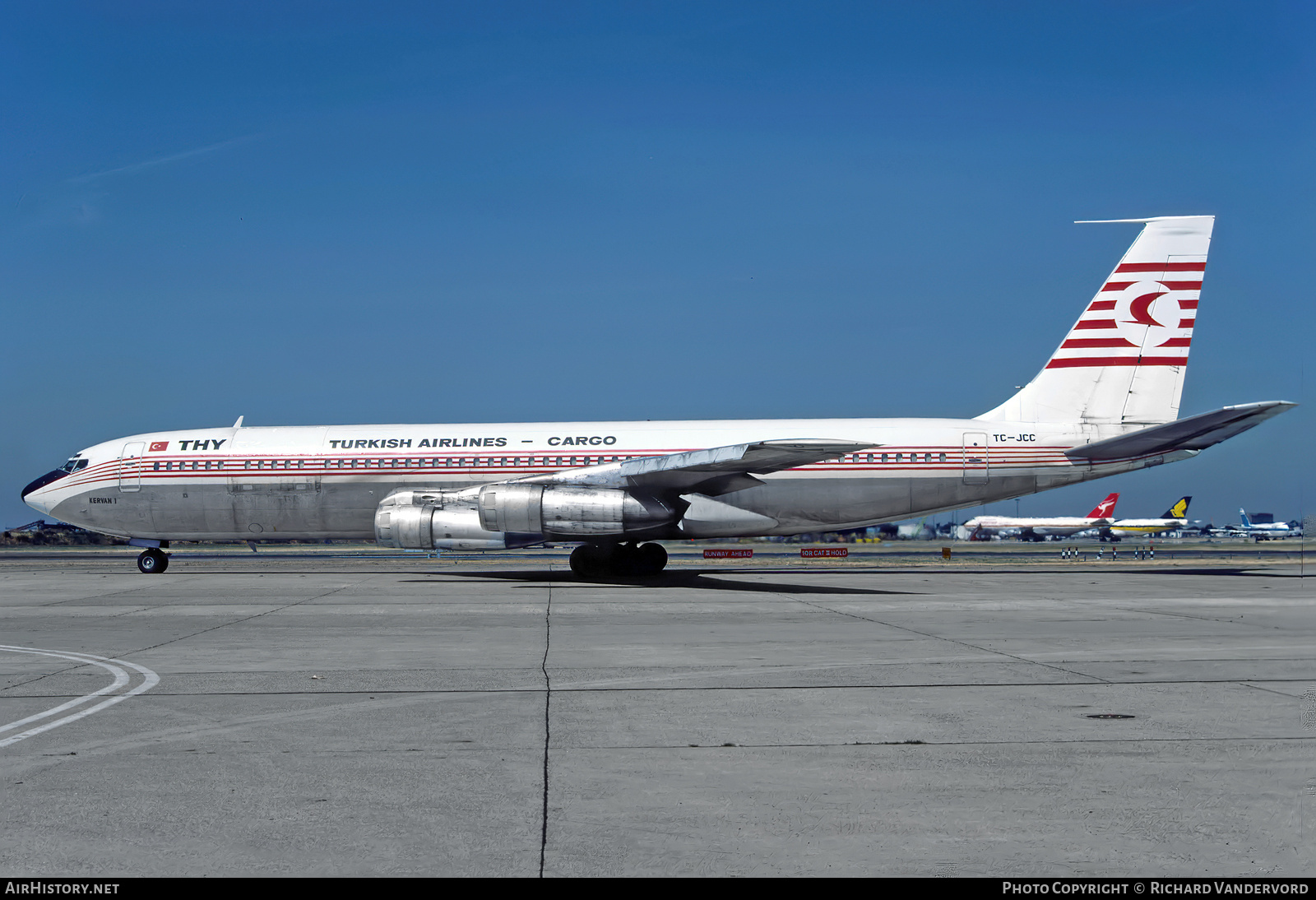 Aircraft Photo of TC-JCC | Boeing 707-321C | THY Türk Hava Yolları - Turkish Airlines Cargo | AirHistory.net #875517