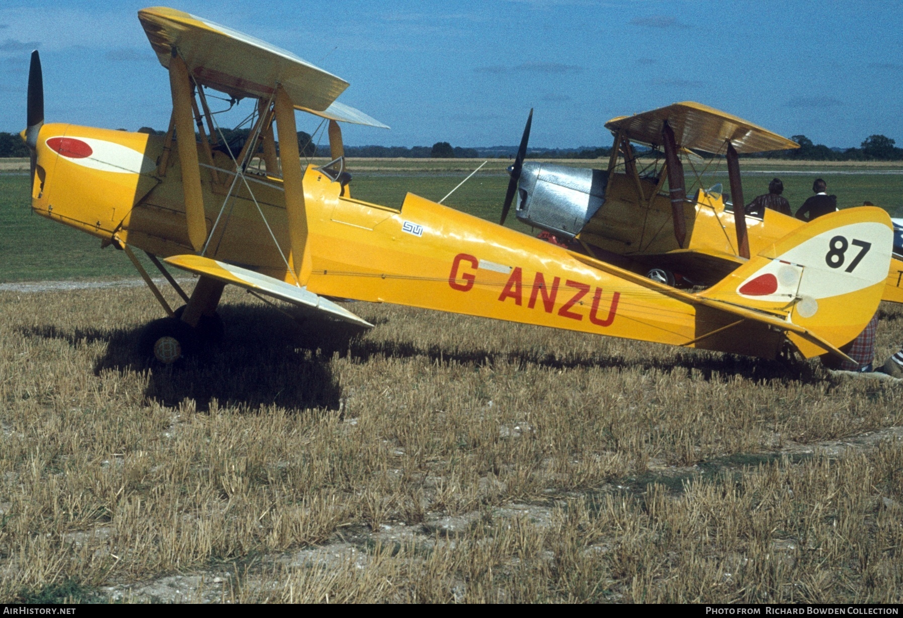 Aircraft Photo of G-ANZU | De Havilland D.H. 82A Tiger Moth II | AirHistory.net #875521