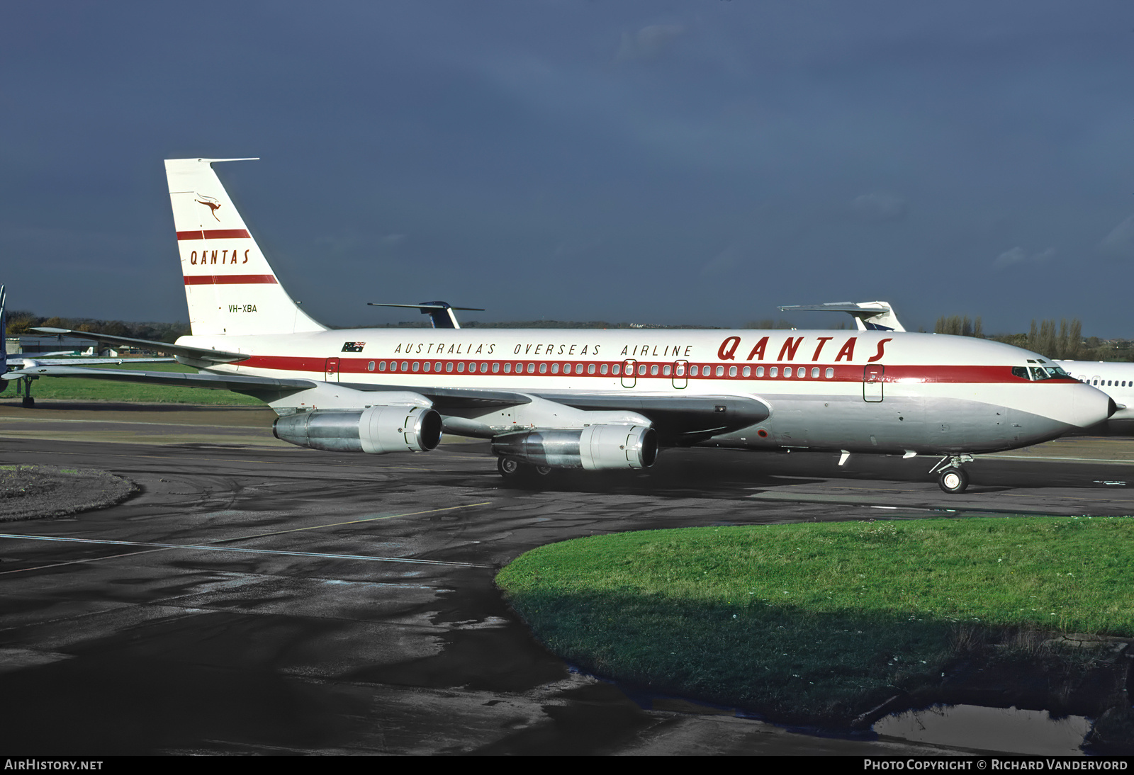 Aircraft Photo of VH-XBA | Boeing 707-138B | Qantas | AirHistory.net #875522