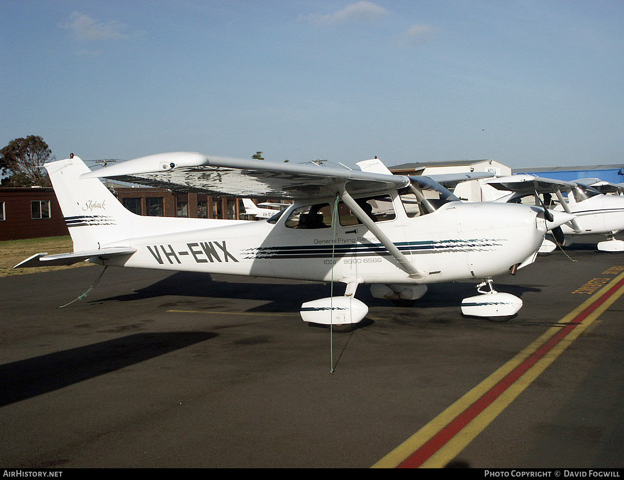 Aircraft Photo of VH-EWX | Cessna 172R Skyhawk | General Flying Services | AirHistory.net #875528