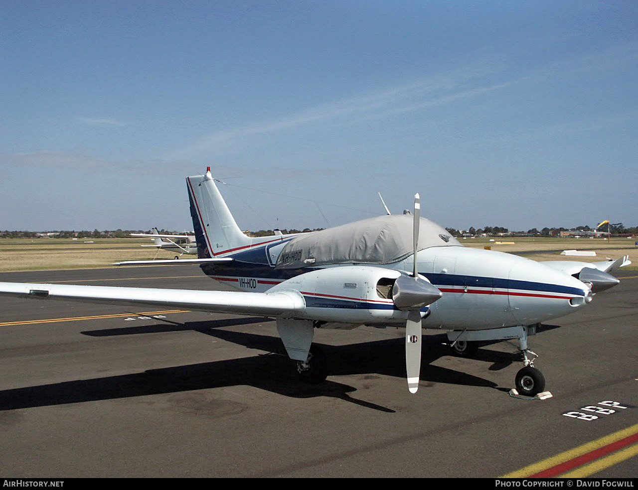 Aircraft Photo of VH-HOD | Beech B55 Baron (95-B55) | AirHistory.net #875535