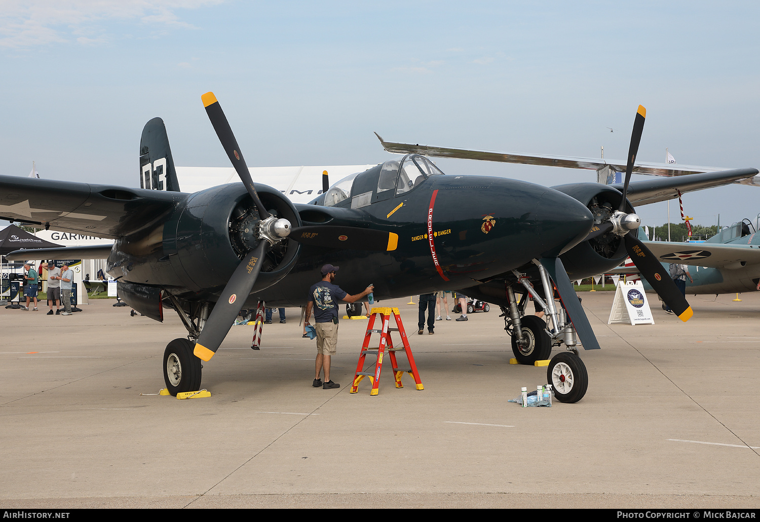 Aircraft Photo of N700F / NX700F / 80390 | Grumman F7F-3P Tigercat | USA - Marines | AirHistory.net #875544