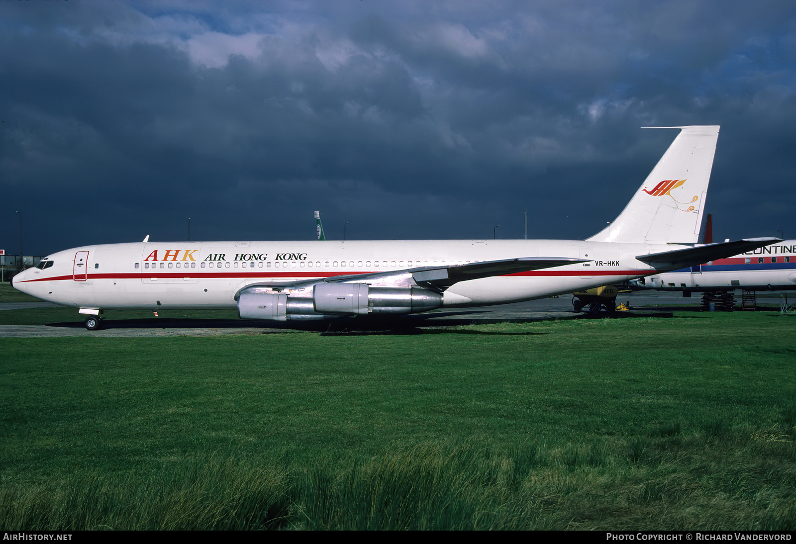 Aircraft Photo of VR-HKK | Boeing 707-336C | Air Hong Kong | AirHistory.net #875555