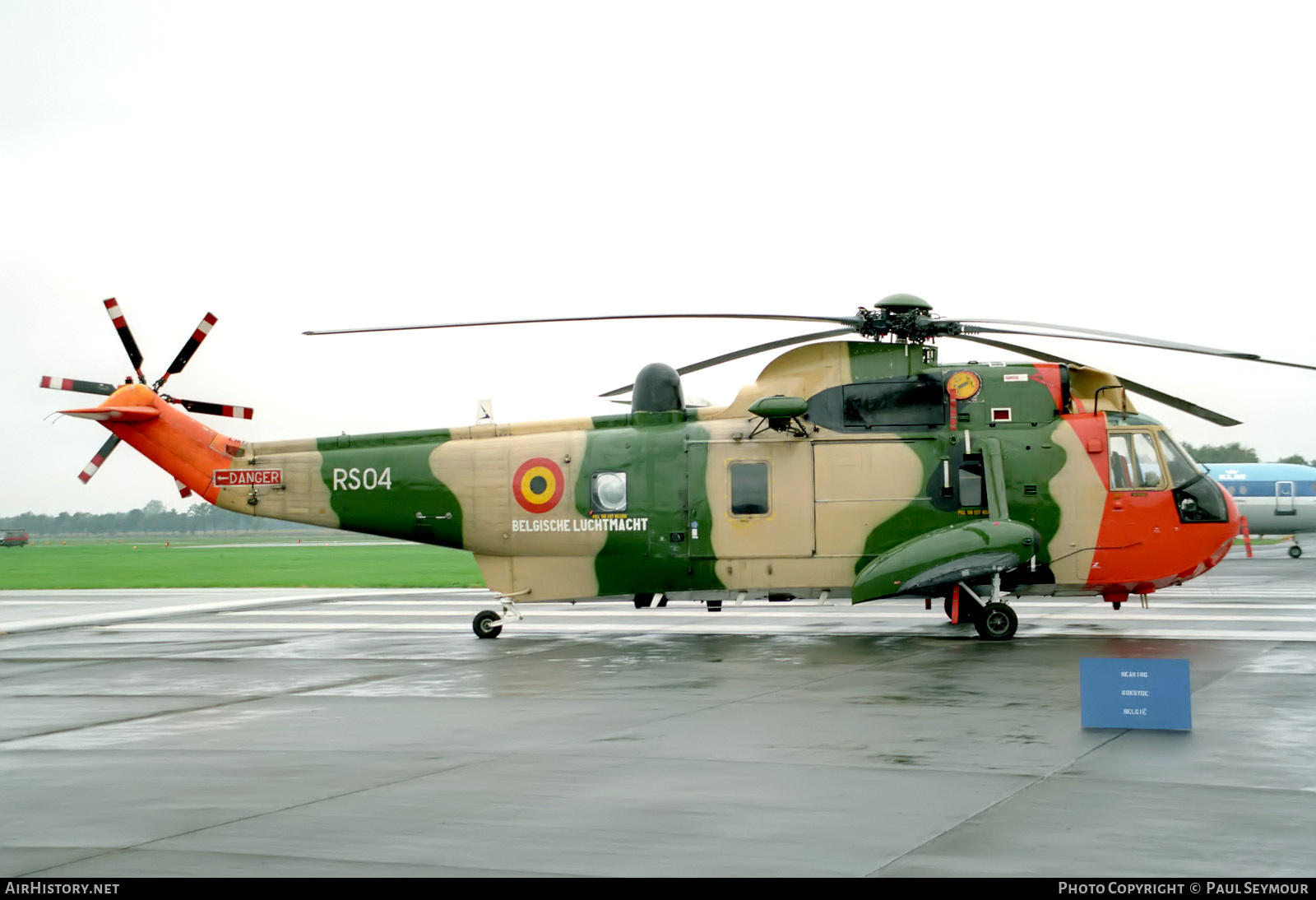 Aircraft Photo of RS04 | Westland WS-61 Sea King Mk48 | Belgium - Air Force | AirHistory.net #875606