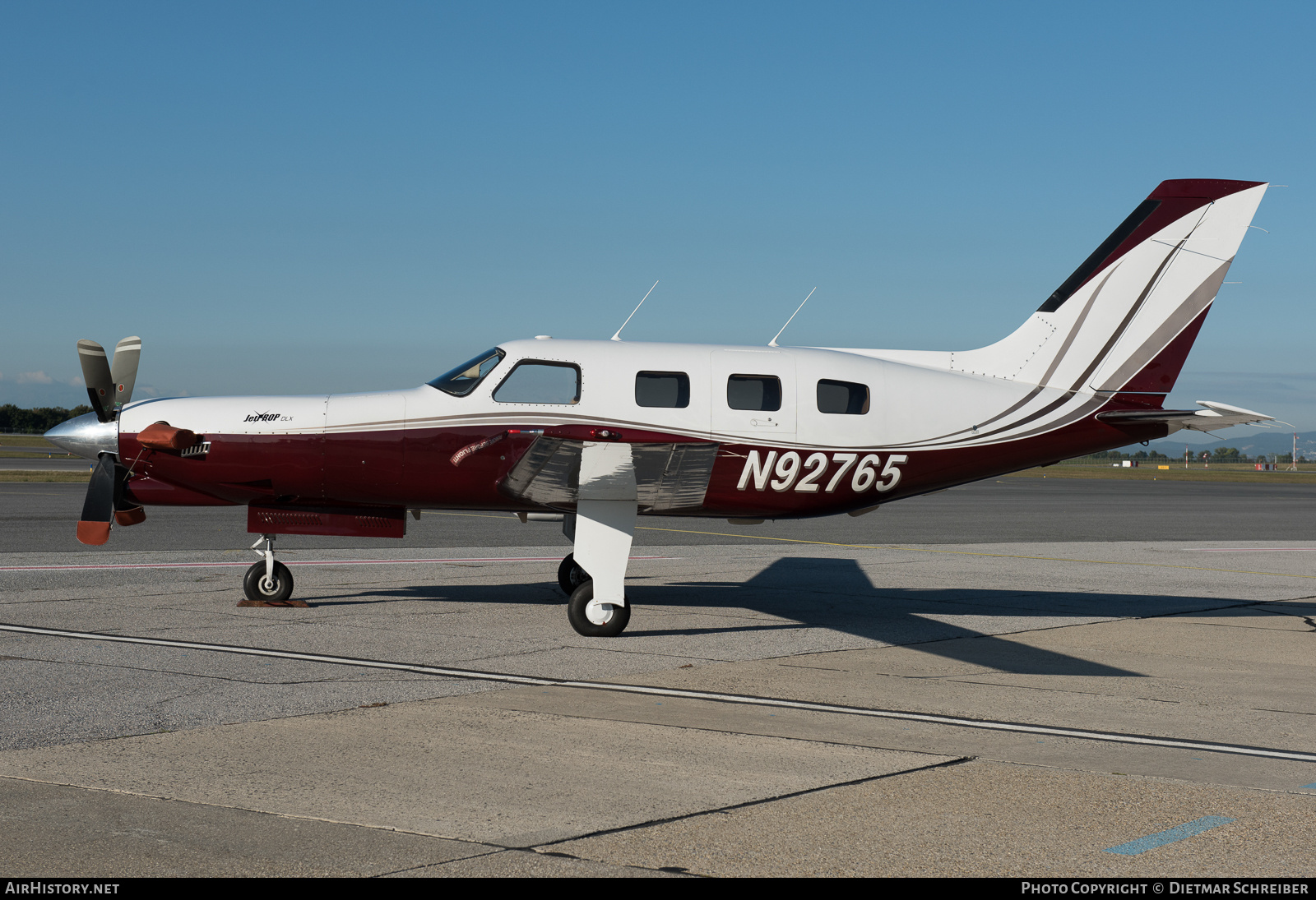 Aircraft Photo of N92765 | Piper PA-46-350P Malibu Mirage/Jetprop DLX | AirHistory.net #875615
