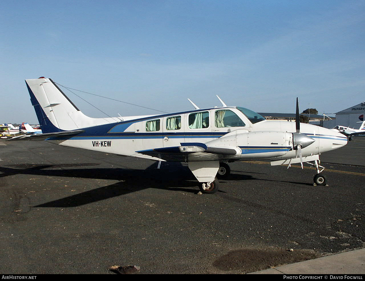 Aircraft Photo of VH-KEW | Beech 58 Baron | AirHistory.net #875619