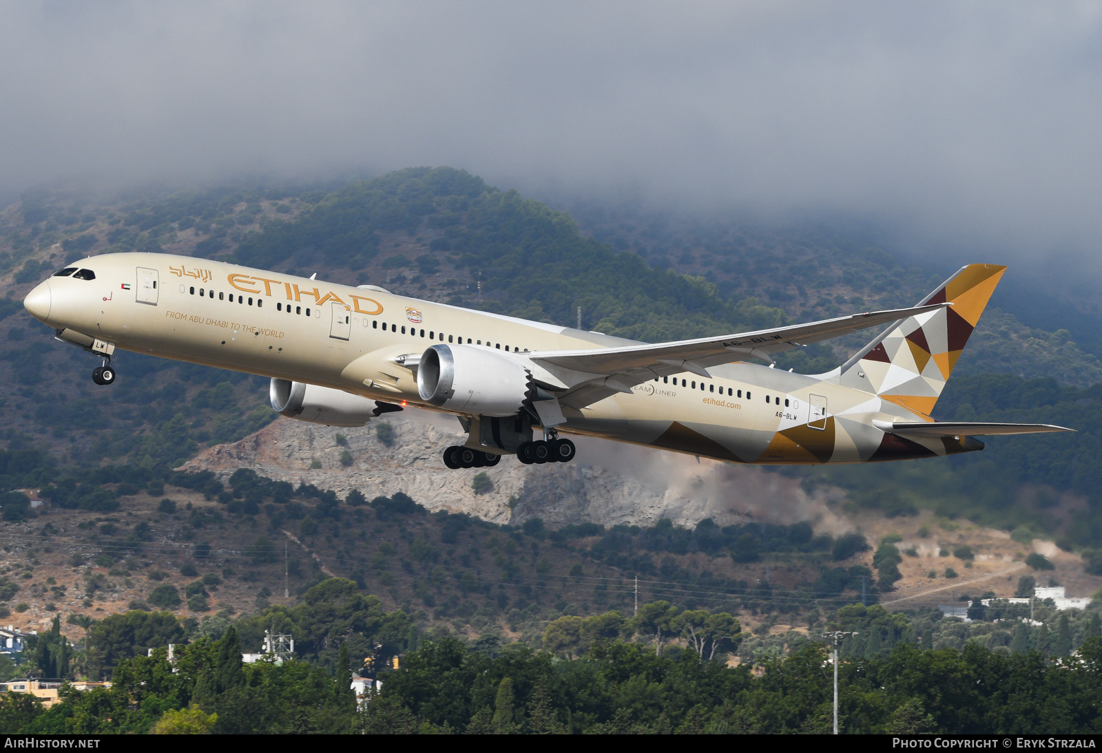 Aircraft Photo of A6-BLW | Boeing 787-9 Dreamliner | Etihad Airways | AirHistory.net #875633