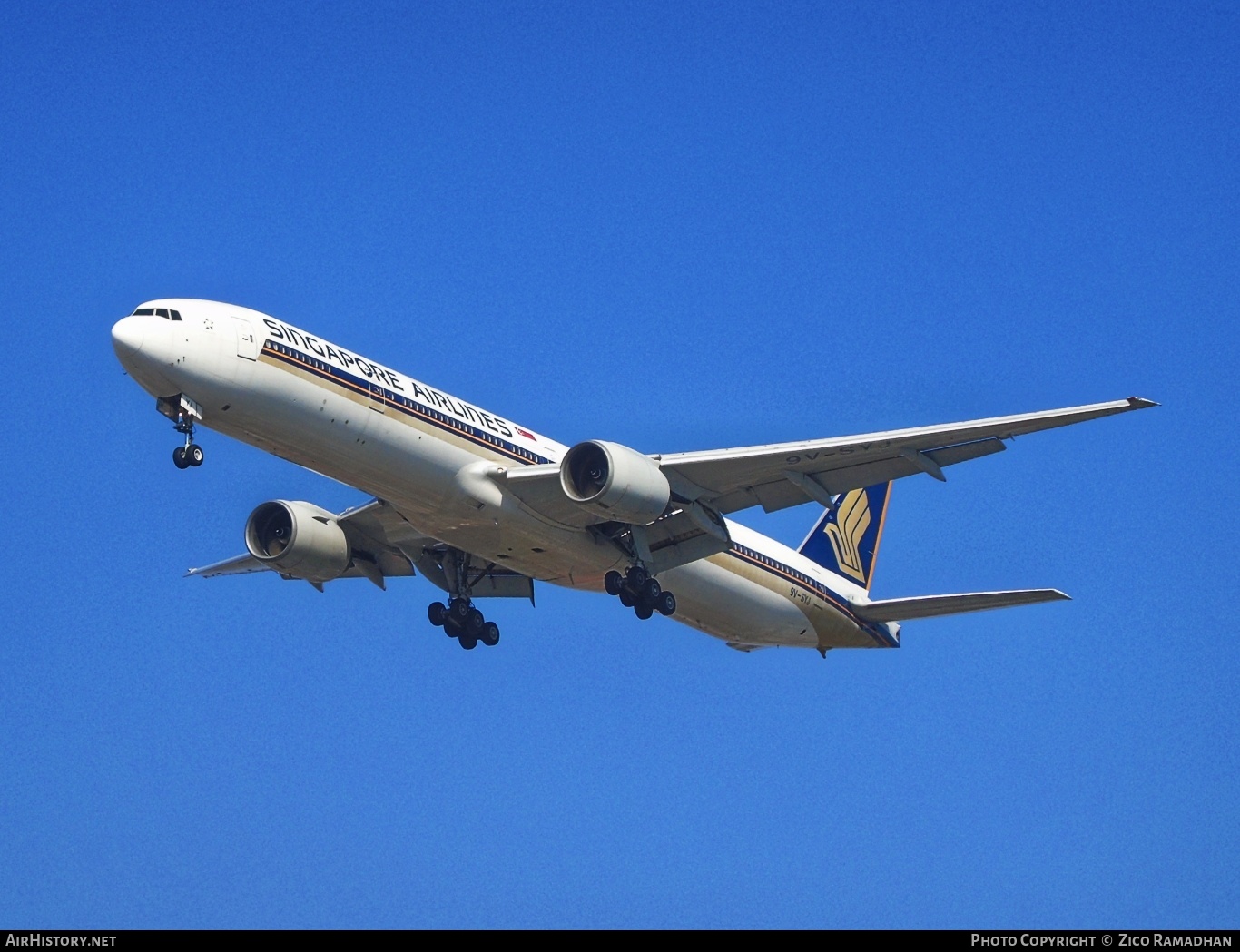 Aircraft Photo of 9V-SYJ | Boeing 777-312 | Singapore Airlines | AirHistory.net #875650