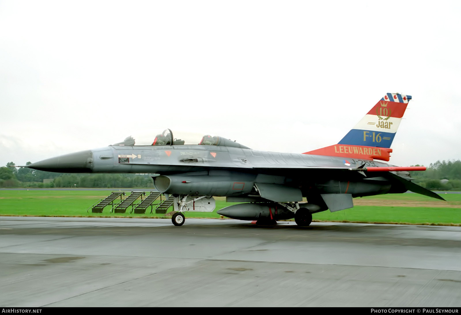 Aircraft Photo of J-259 | General Dynamics F-16B Fighting Falcon | Netherlands - Air Force | AirHistory.net #875670