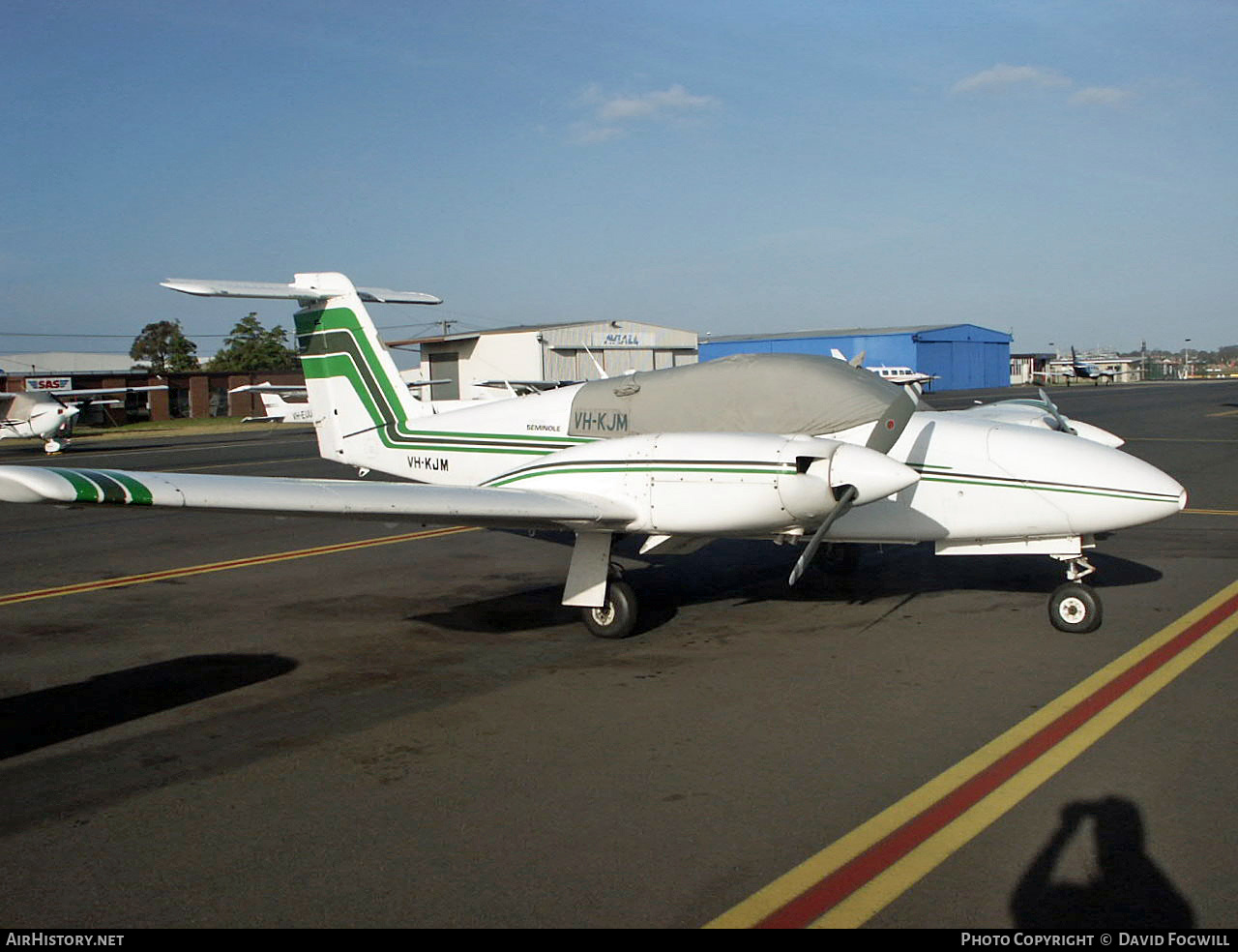 Aircraft Photo of VH-KJM | Piper PA-44-180 Seminole | AirHistory.net #875679