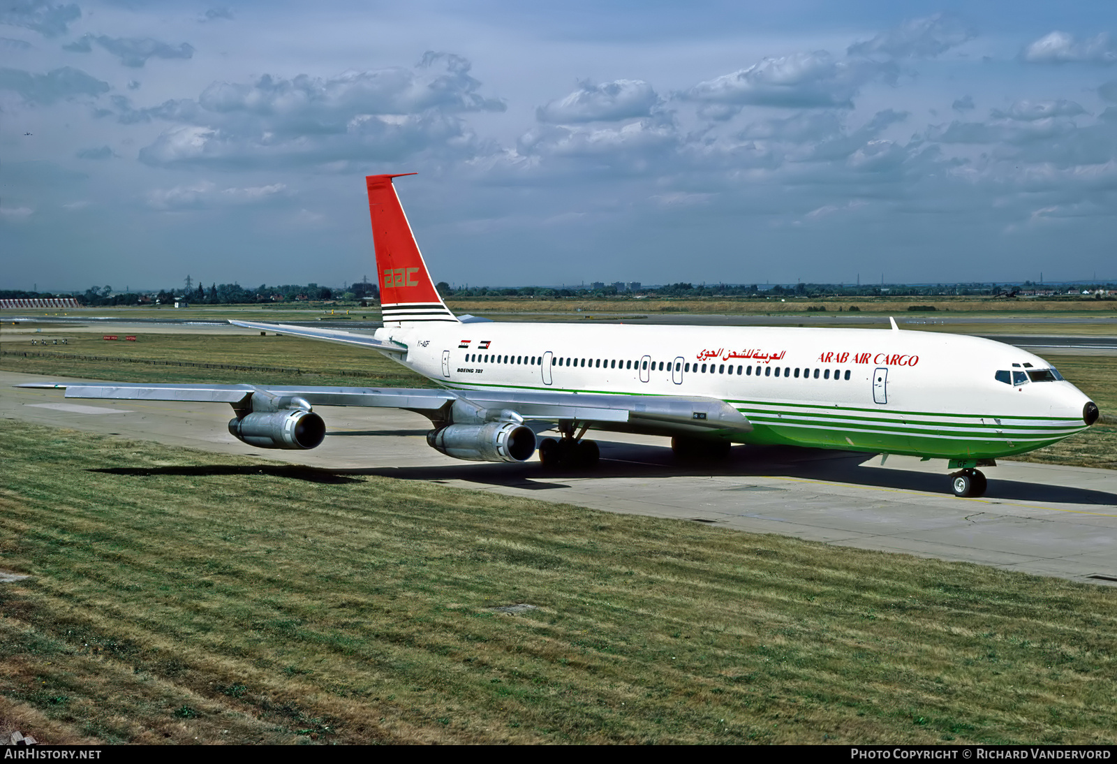 Aircraft Photo of YI-AGF | Boeing 707-370C | Arab Air Cargo | AirHistory.net #875700