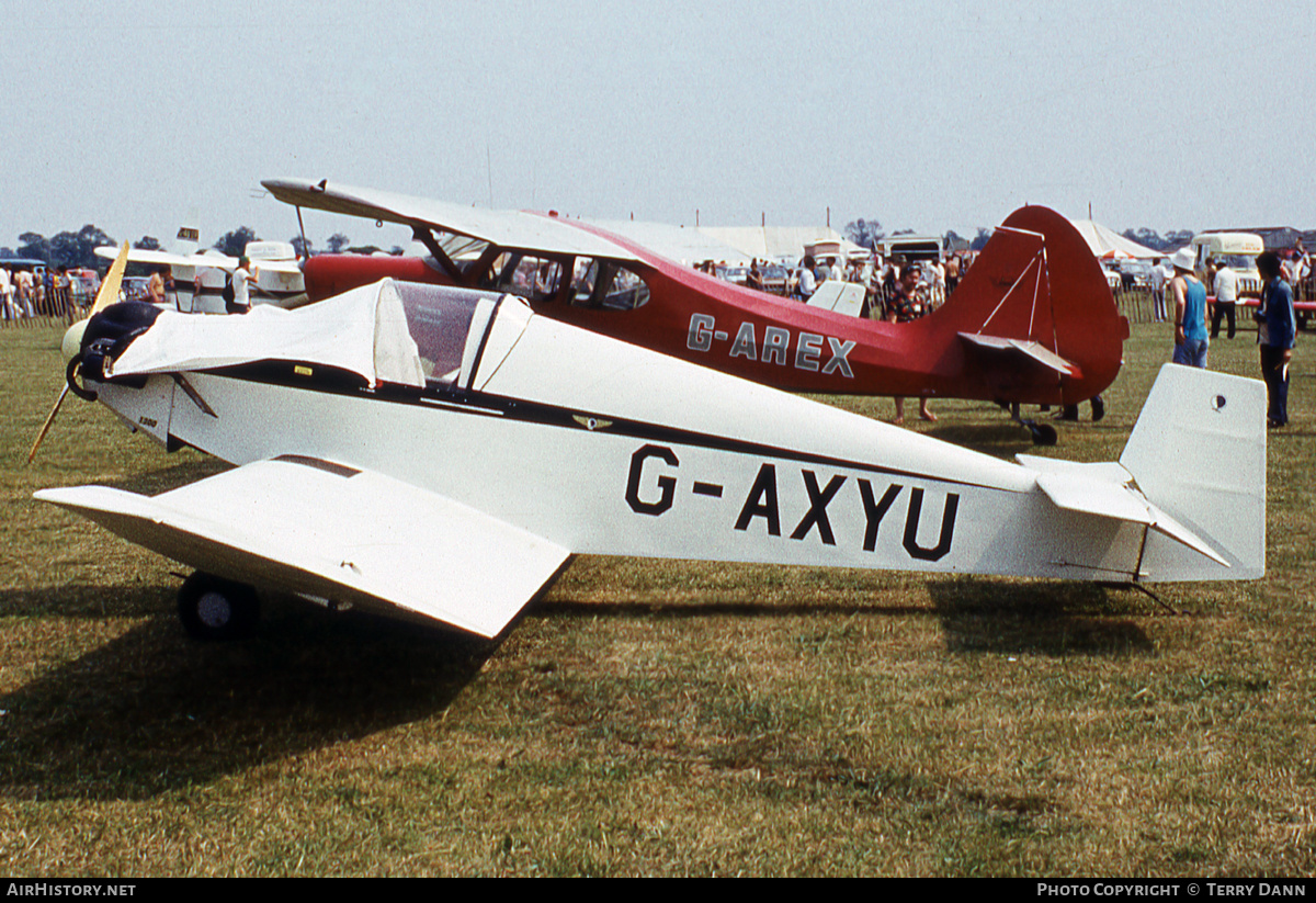Aircraft Photo of G-AXYU | Jodel D-9 Bebe | AirHistory.net #875706