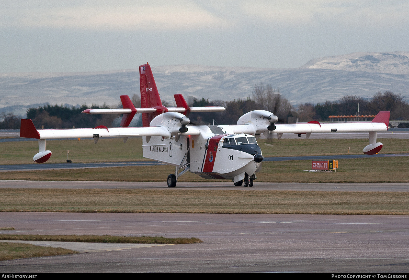 Aircraft Photo of M71-01 | Bombardier CL-415MP (CL-215-6B11) | Malaysia - Coast Guard | AirHistory.net #875707