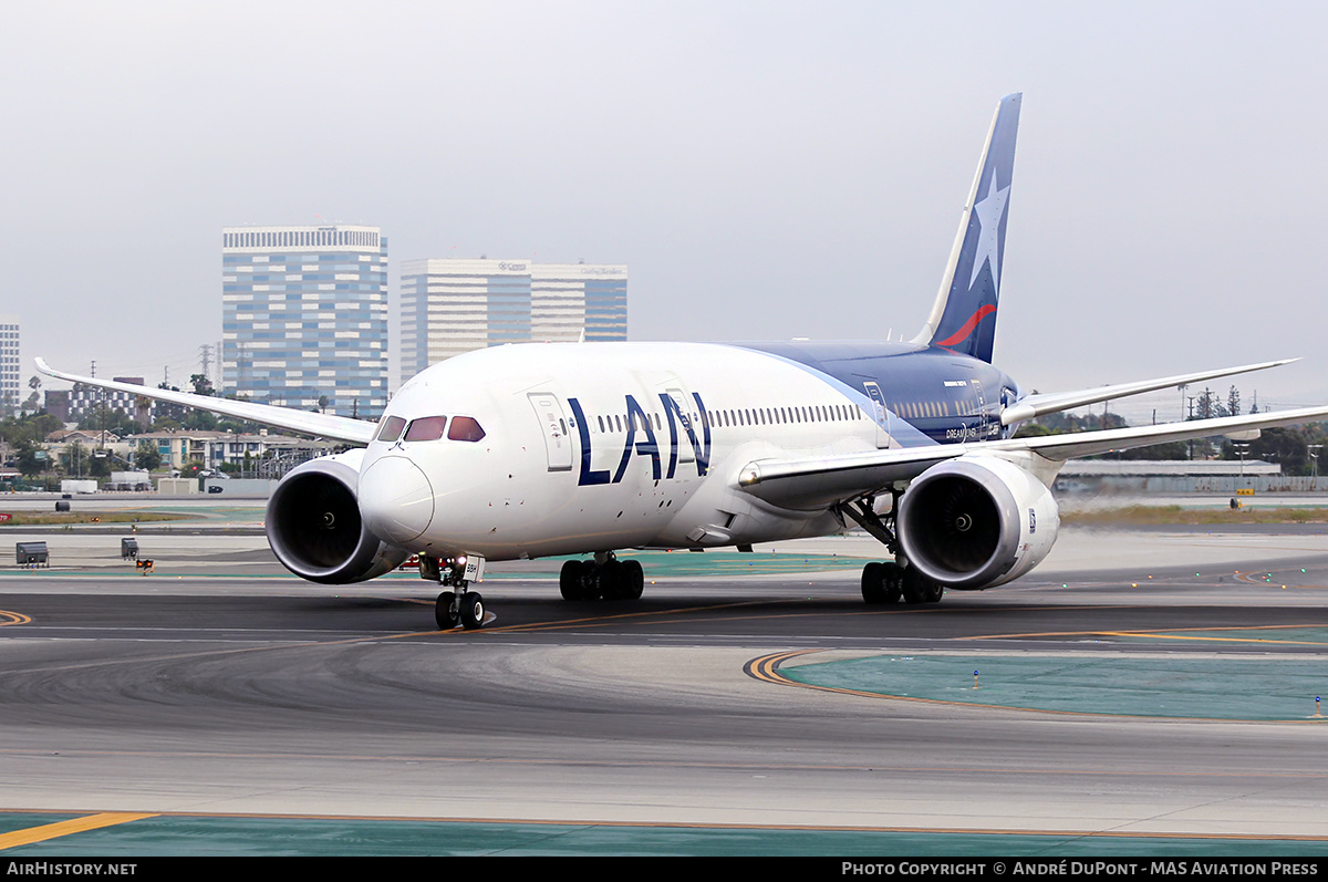 Aircraft Photo of CC-BBH | Boeing 787-8 Dreamliner | LAN Airlines - Línea Aérea Nacional | AirHistory.net #875721