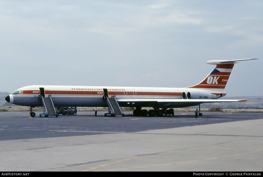Aircraft Photo of OK-PBM | Ilyushin Il-62M | ČSA - Československé Aerolinie - Czechoslovak Airlines | AirHistory.net #875724