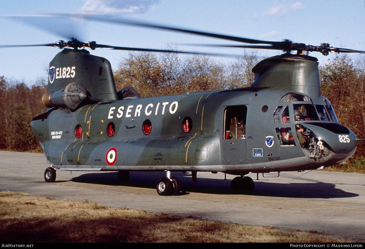 Aircraft Photo of MM80847 | Boeing Vertol CH-47C Chinook | Italy - Army | AirHistory.net #875727