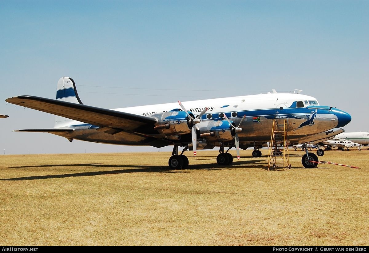 Aircraft Photo of ZS-BMH | Douglas DC-4-1009 | South African Airways - Suid-Afrikaanse Lugdiens | AirHistory.net #875730