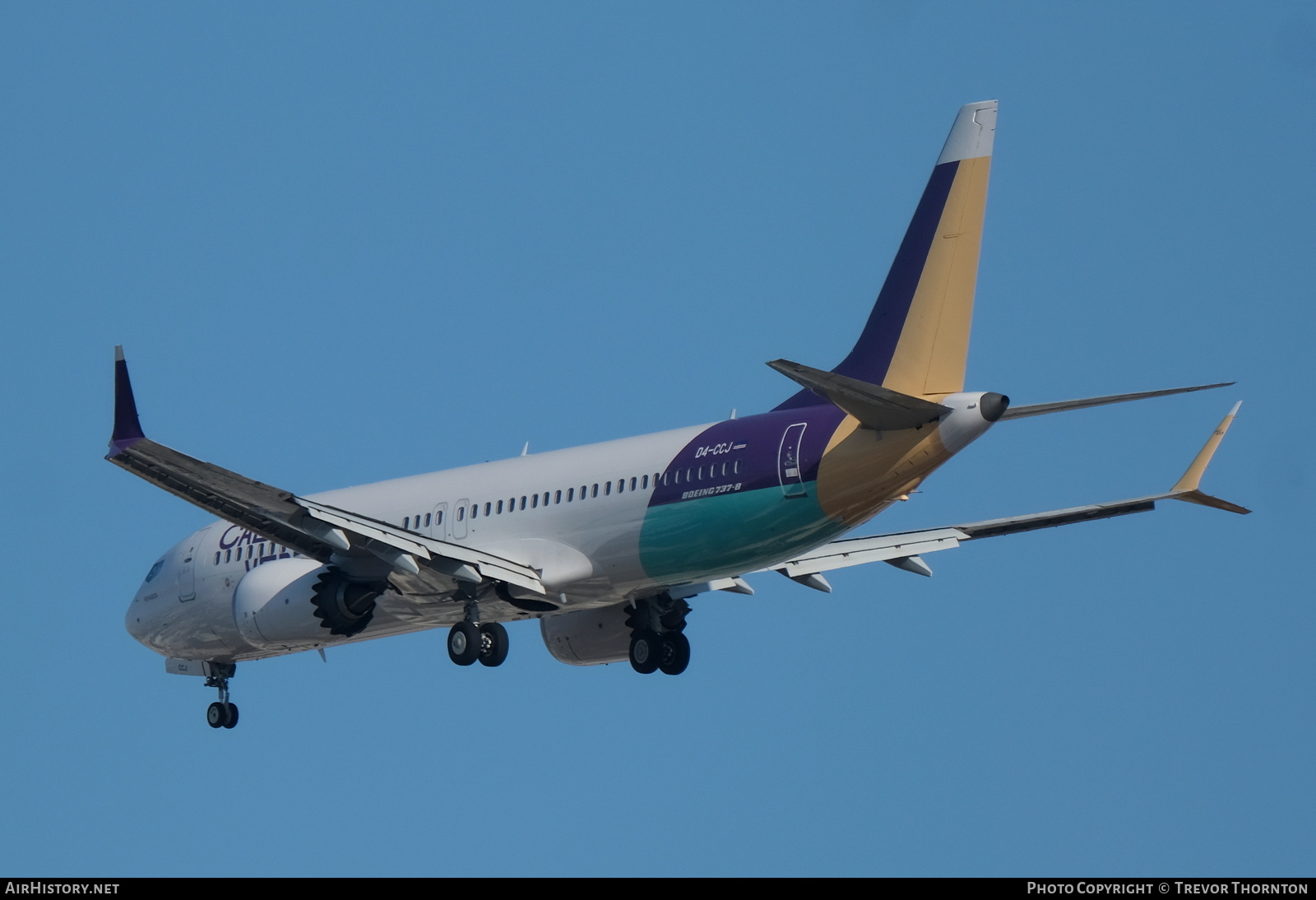 Aircraft Photo of D4-CCJ | Boeing 737-8 Max 8 | Cabo Verde Airlines | AirHistory.net #875734
