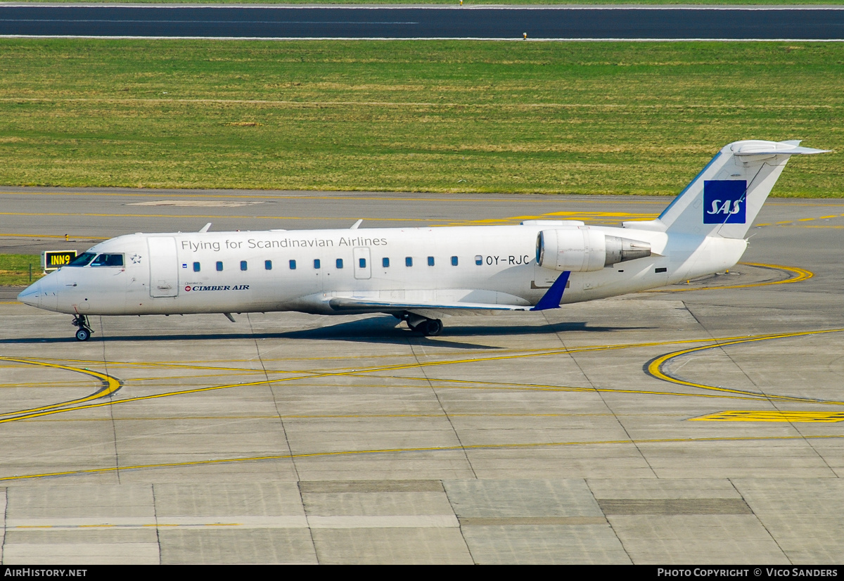 Aircraft Photo of OY-RJC | Canadair CRJ-200LR (CL-600-2B19) | Scandinavian Airlines - SAS | AirHistory.net #875736