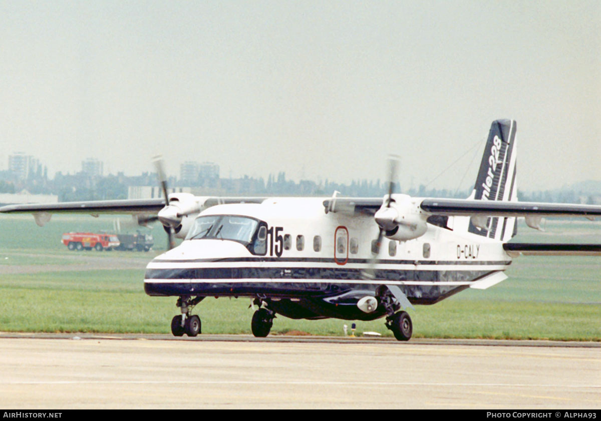 Aircraft Photo of D-CALY | Dornier 228-212 | Dornier | AirHistory.net #875744