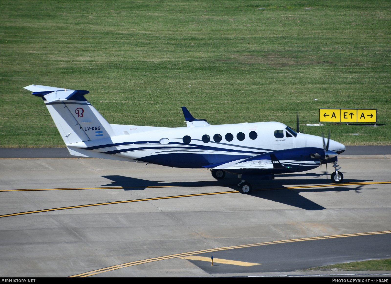 Aircraft Photo of LV-KGS | Textron 260 King Air (B200GT) | AirHistory.net #875749