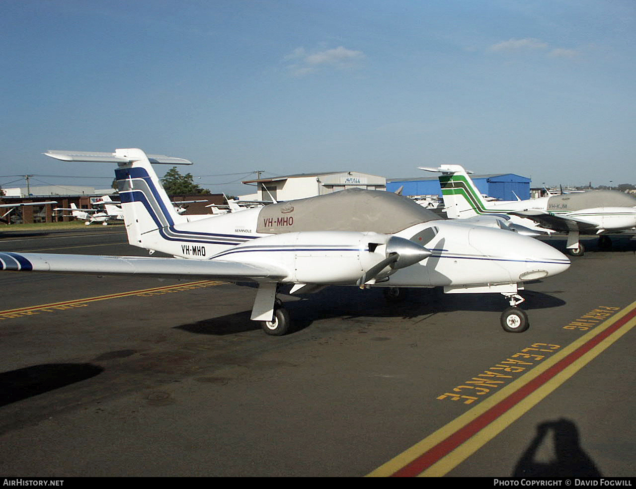 Aircraft Photo of VH-MHO | Piper PA-44-180 Seminole | AirHistory.net #875765